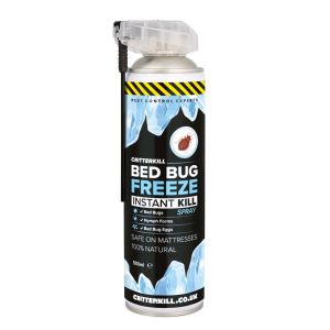 Critterkill bed bug freezing spray