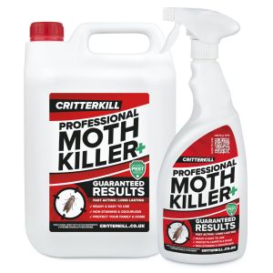 CritterKill Moth Killer Spray - 5L + 1L Free