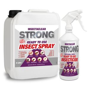 Insectaclear Strong+ Insect Killer Spray | Bedding and Carpet Safe 