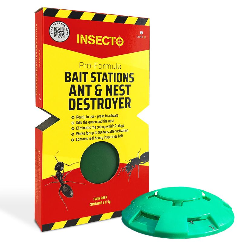 Insecto Pro Formula Ant Bait Station 2 Pack