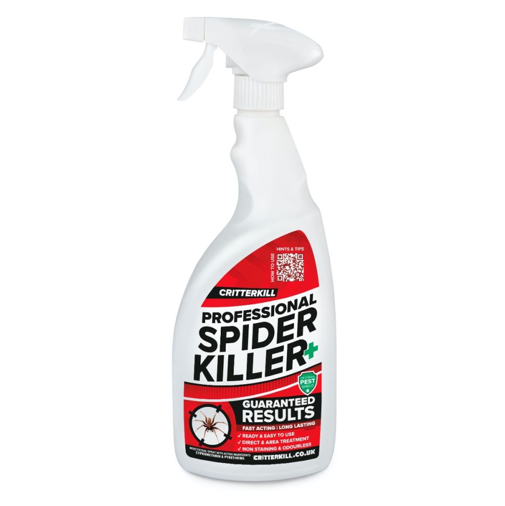CritterKill Spider Killer Spray 1 Litre Critterkill Pest Control