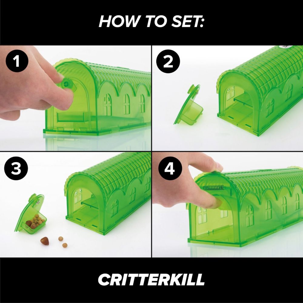 Humane Mouse Trap 2 Pack Critterkill Pest Control