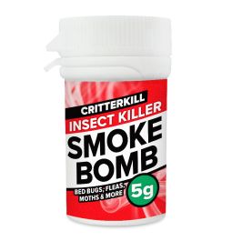 Critterkill Professional Insect Smoke Bombs 5g - Kills Bed Bugs, Fleas ...